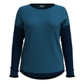 Women's Shadow Pine Colorblock Crew Sweater Almond Donegal - ver - 19