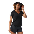 Women's Active Ultralite V-Neck Short Sleeve Purple Storm - ver - 1