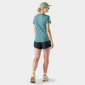 Women's Active Ultralite V-Neck Short Sleeve Purple Storm - ver - 2