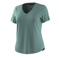 Women's Active Ultralite V-Neck Short Sleeve Purple Storm - ver - 3