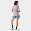Women's Active Ultralite V-Neck Short Sleeve Purple Storm - ver - 2