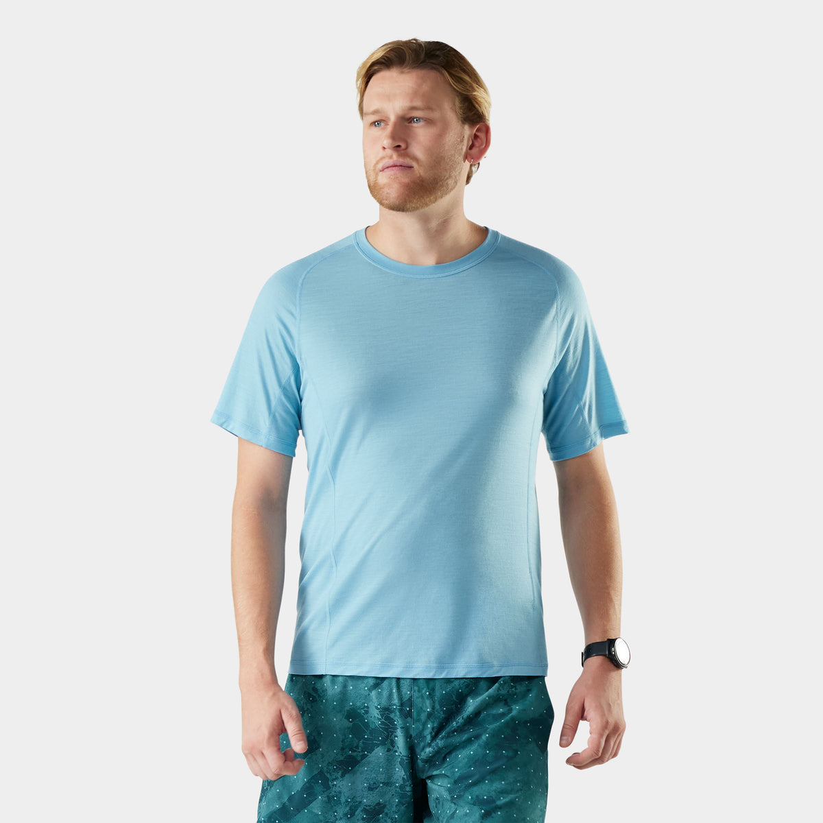 Men's Active Ultralite Short Sleeve Mineral Blue - 1