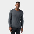 Men's Active Ultralite Long Sleeve Charcoal Heather - ver - 1