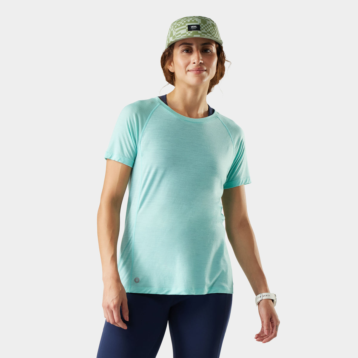 Women's Active Ultralite Short Sleeve Pacific Blue - 1