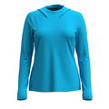 Women's Active Ultralite Hoodie Nightfall Blue - ver - 19
