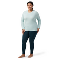 Women's Classic Thermal Merino Base Layer Crew Plus Black - ver - 86