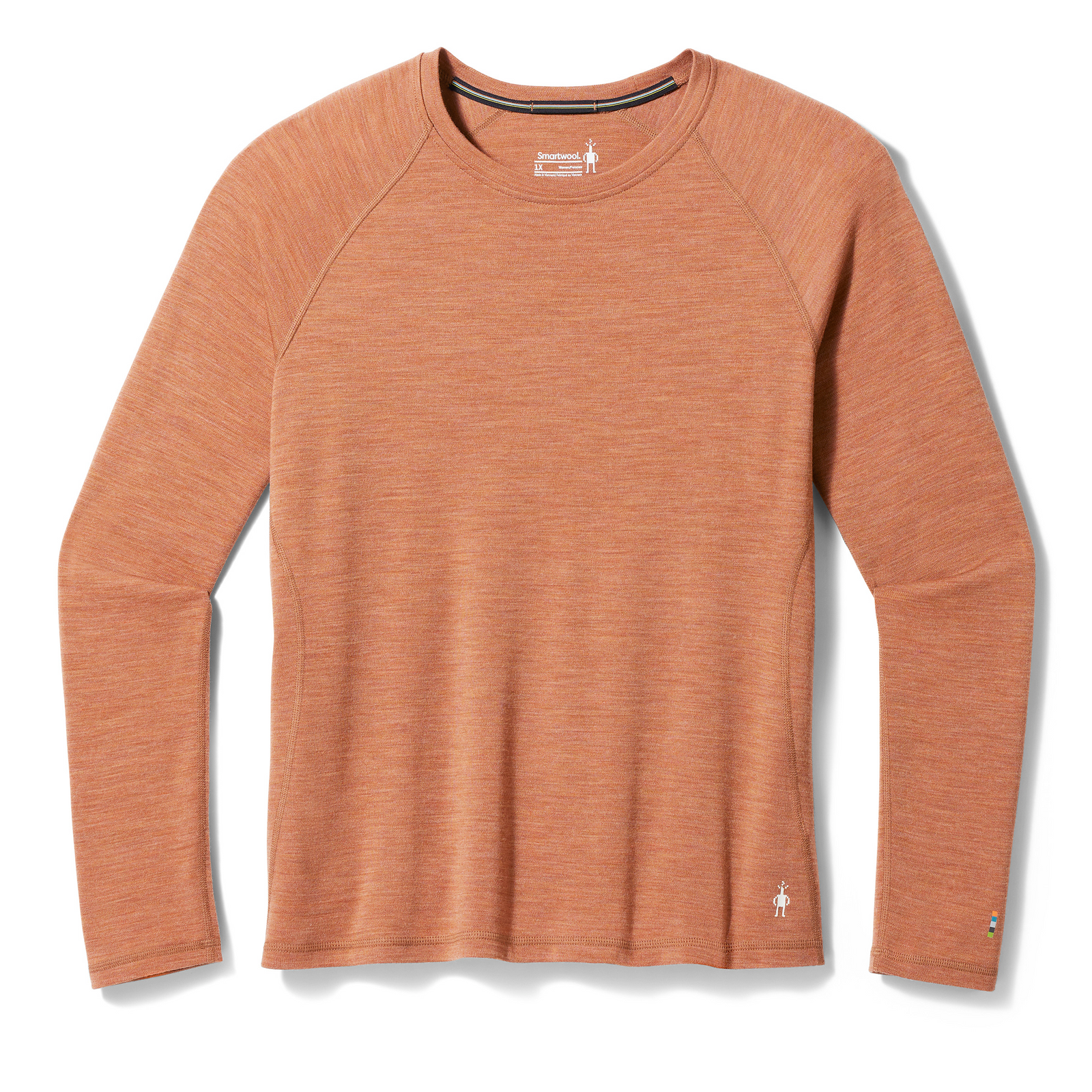 Women's Classic Thermal Merino Base Layer Crew Plus Black - ver - 7