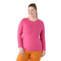 Women's Classic Thermal Merino Base Layer Crew Plus Black - ver - 29