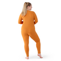 Women's Classic Thermal Merino Base Layer Crew Plus Black - ver - 34