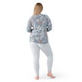 Women's Classic Thermal Merino Base Layer Crew Plus Black - ver - 45