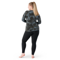 Women's Classic Thermal Merino Base Layer Crew Plus Black - ver - 18
