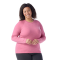 Women's Classic Thermal Merino Base Layer Crew Plus Black - ver - 67