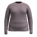 Women's Classic Thermal Merino Base Layer Crew Plus Black - ver - 57