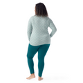 Women's Classic Thermal Merino Base Layer Crew Plus Black - ver - 38