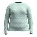 Women's Classic Thermal Merino Base Layer Crew Plus Black - ver - 39