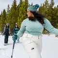 Women's Classic Thermal Merino Base Layer Crew Plus Black - ver - 40