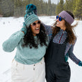 Women's Classic Thermal Merino Base Layer Crew Plus Black - ver - 41