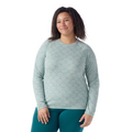 Women's Classic Thermal Merino Base Layer Crew Plus Black - ver - 37