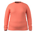 Women's Classic Thermal Merino Base Layer Crew Plus Black - ver - 77
