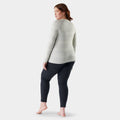 Women's Classic Thermal Merino Base Layer Crew Plus Black - ver - 72