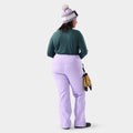 Women's Classic Thermal Merino Base Layer Crew Plus Dark Teal Heather - ver - 2
