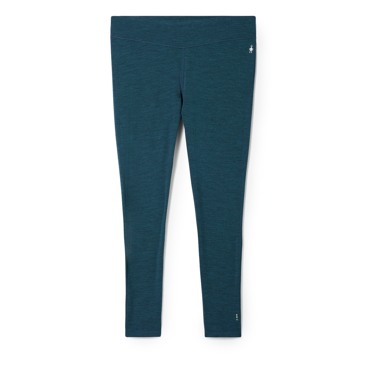 Women's Classic Thermal Merino Base Layer Bottom Plus Twilight Blue Heather - 3