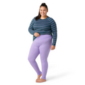 Women's Classic Thermal Merino Base Layer Bottom Plus Twilight Blue Heather - ver - 29