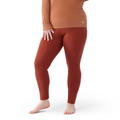 Women's Classic Thermal Merino Base Layer Bottom Plus Twilight Blue Heather - ver - 5