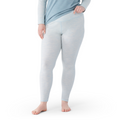 Women's Classic Thermal Merino Base Layer Bottom Plus Twilight Blue Heather - ver - 9