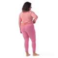 Women's Classic Thermal Merino Base Layer Bottom Plus Twilight Blue Heather - ver - 22