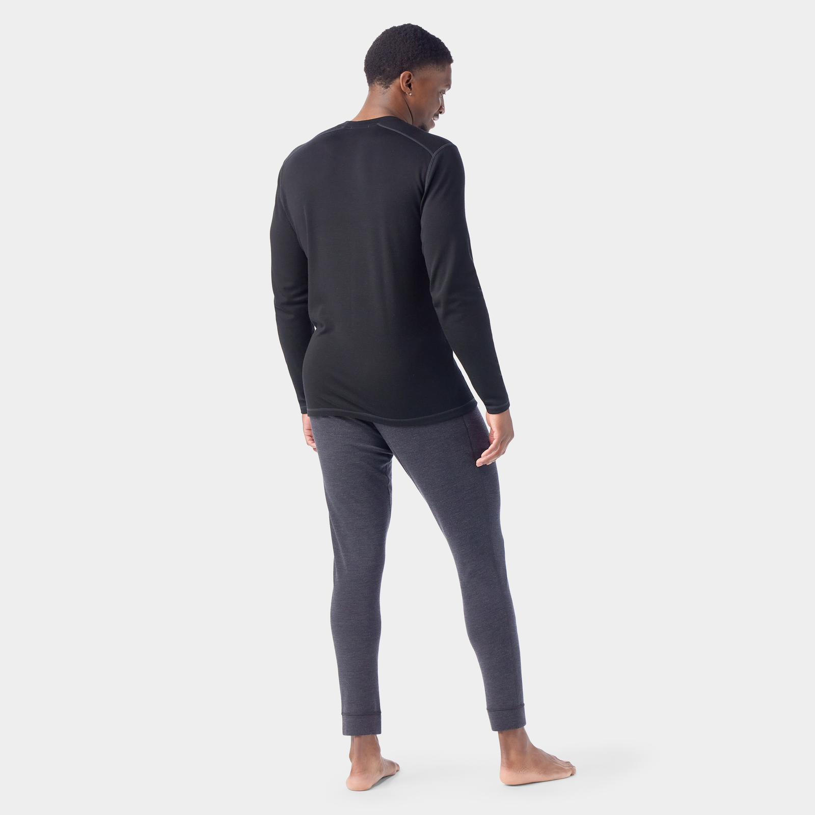 Thermal Merino Jogger Black - ver - 8