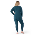 Women's Classic Thermal Merino Base Layer Crew Plus Chalk Violet Heather - ver - 9