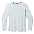 Women's Classic Thermal Merino Base Layer Crew Plus Chalk Violet Heather - ver - 18