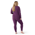 Women's Classic Thermal Merino Base Layer Crew Plus Chalk Violet Heather - ver - 13