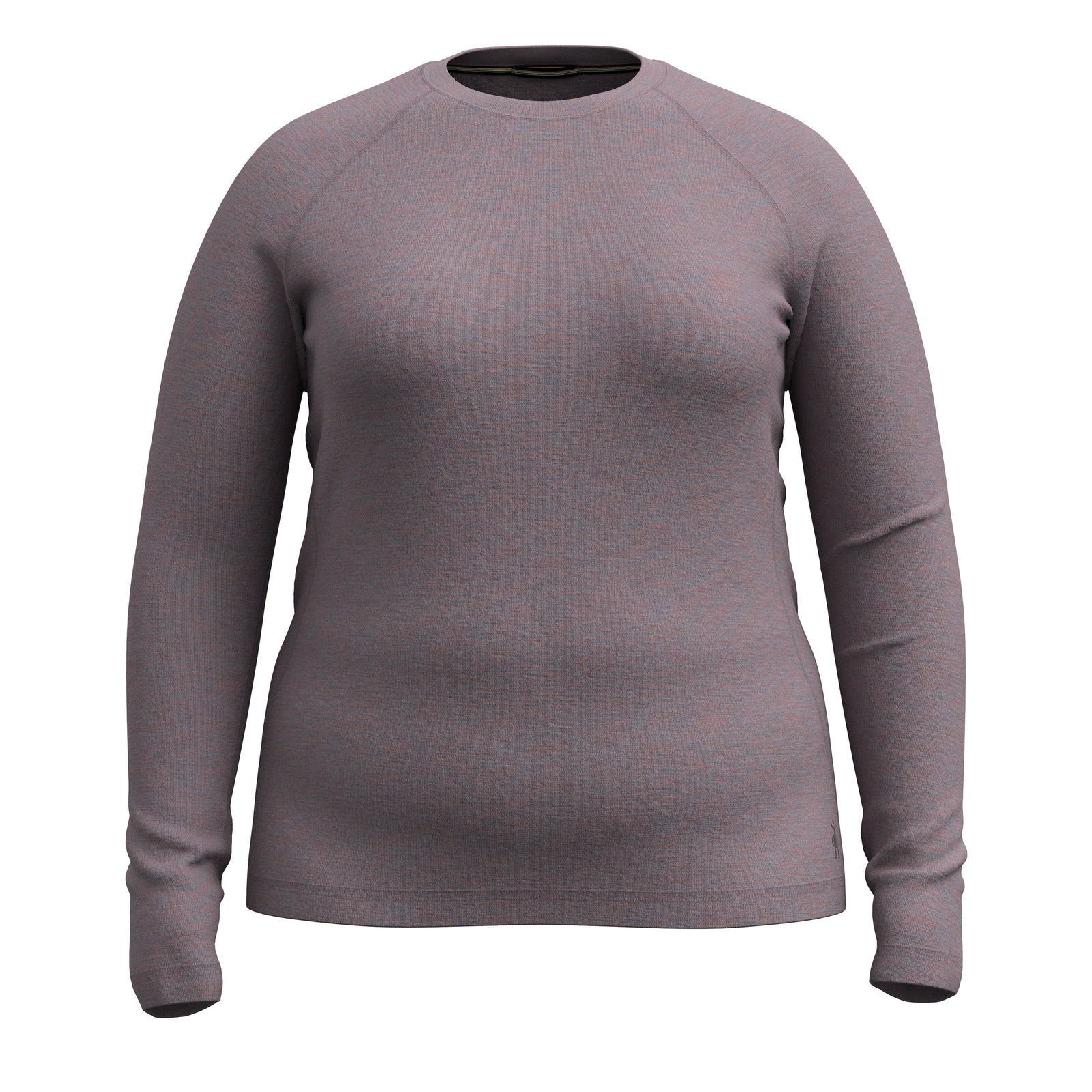 Haut de base Classic Thermal Merino à encolure ronde pour femmes tailles plus en boîte  - voir - 3