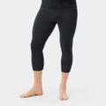 Men's Intraknit™ Thermal Merino Base Layer 3/4 Bottom Charcoal Heather-Black - ver - 1