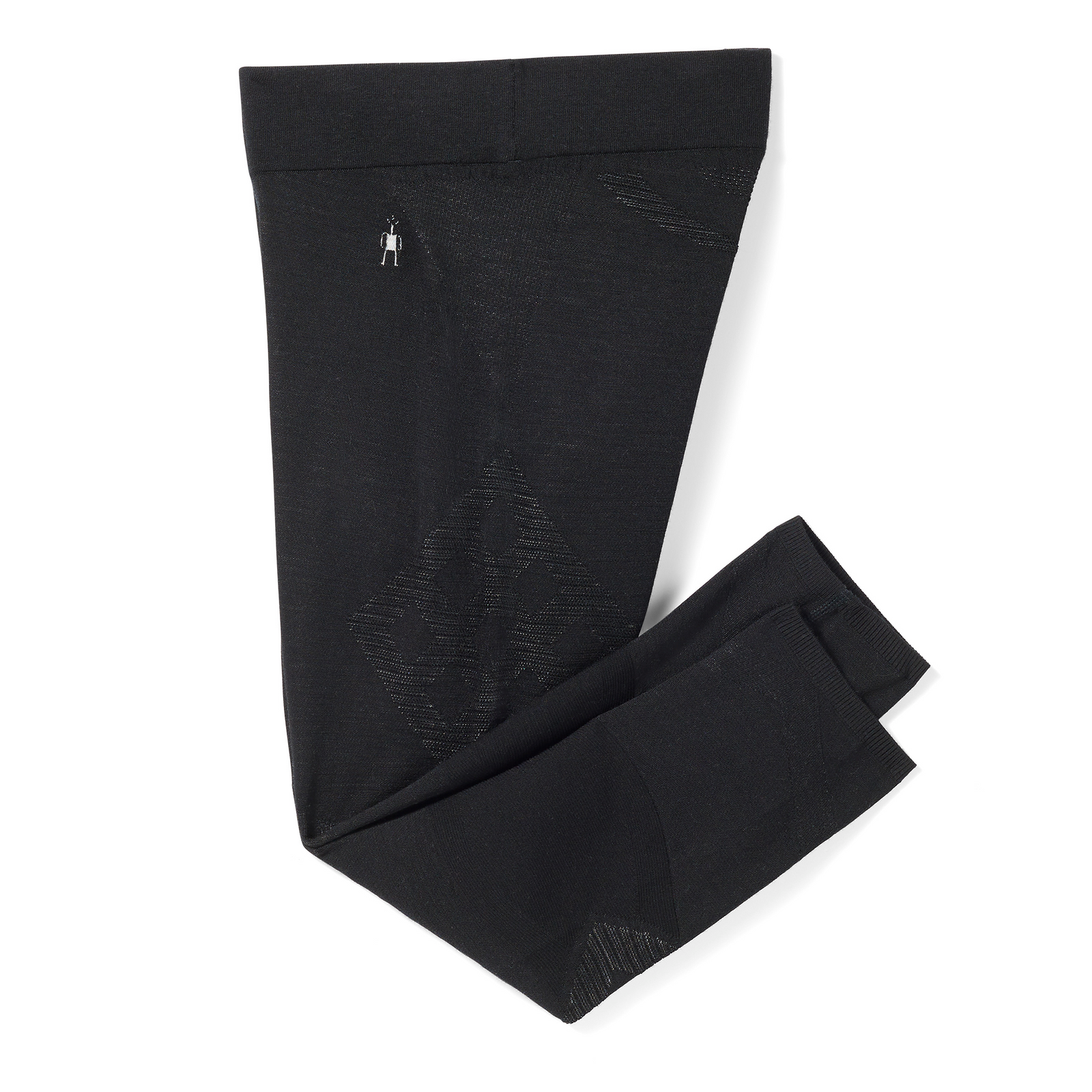 Women's Intraknit™ Thermal Merino Base Layer 3/4 Bottom Black-White - ver - 3