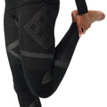 Women's Intraknit™ Thermal Merino Base Layer Bottom Black-White - ver - 3