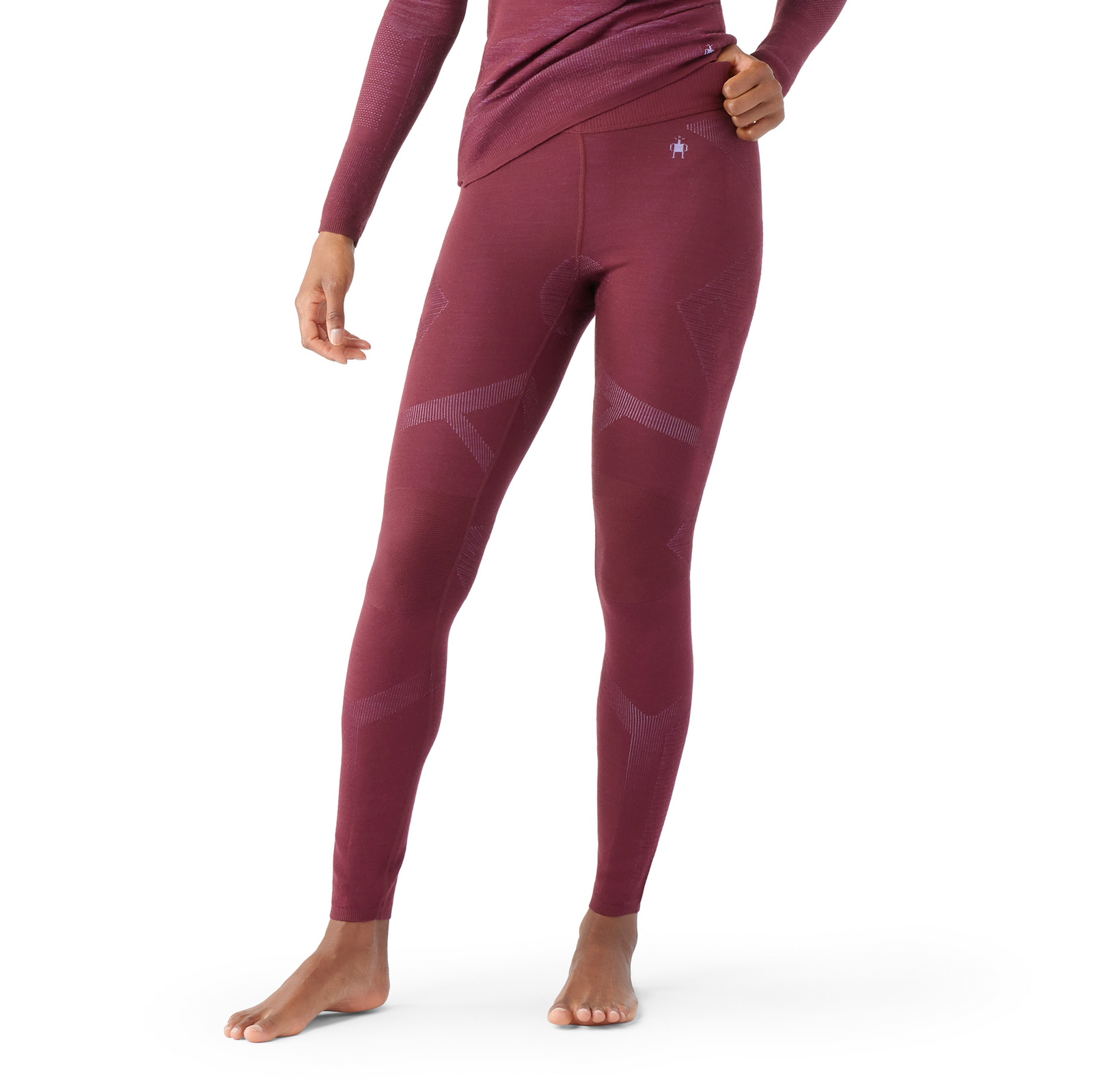 Women's Intraknit™ Thermal Merino Base Layer Bottom Black-White - ver - 1