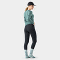 Women's Intraknit™ Thermal Merino Base Layer Bottom Charcoal-Dusty Teal - ver - 2