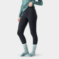 Women's Intraknit™ Thermal Merino Base Layer Bottom Charcoal-Dusty Teal - ver - 1