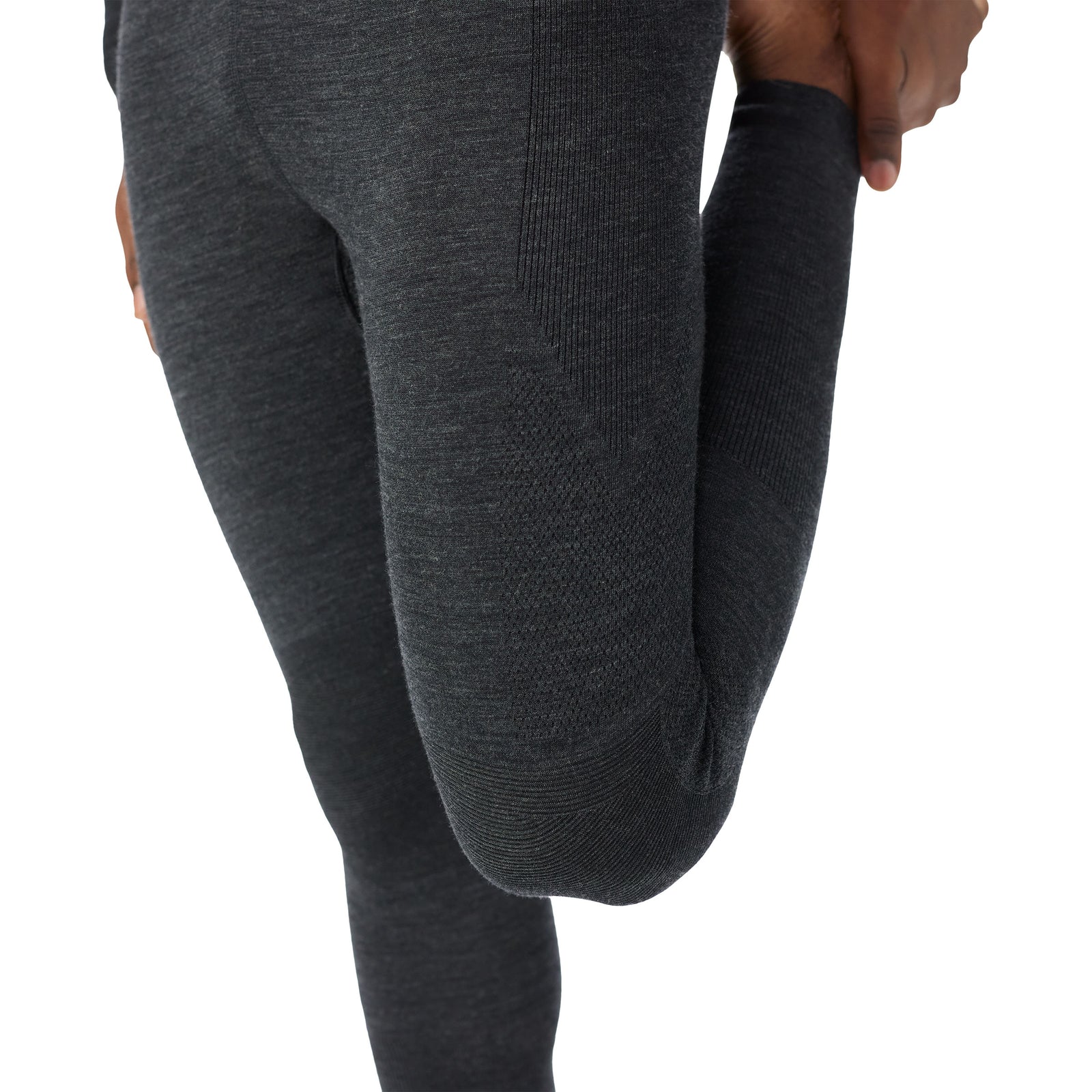 Men's Intraknit™ Thermal Merino Base Layer Bottom Charcoal Heather-Black - ver - 3