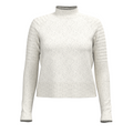 Women's Edgewood Mock Neck Sweater Natural Donegal - ver - 3