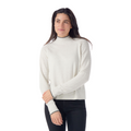 Women's Edgewood Mock Neck Sweater Natural Donegal - ver - 1