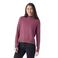 Women's Edgewood Mock Neck Sweater Natural Donegal - ver - 5