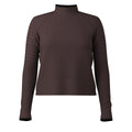 Women's Edgewood Mock Neck Sweater Natural Donegal - ver - 19