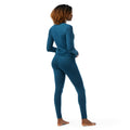 Women's Classic All-Season Merino Base Layer Bottom Nightfall Blue - ver - 6