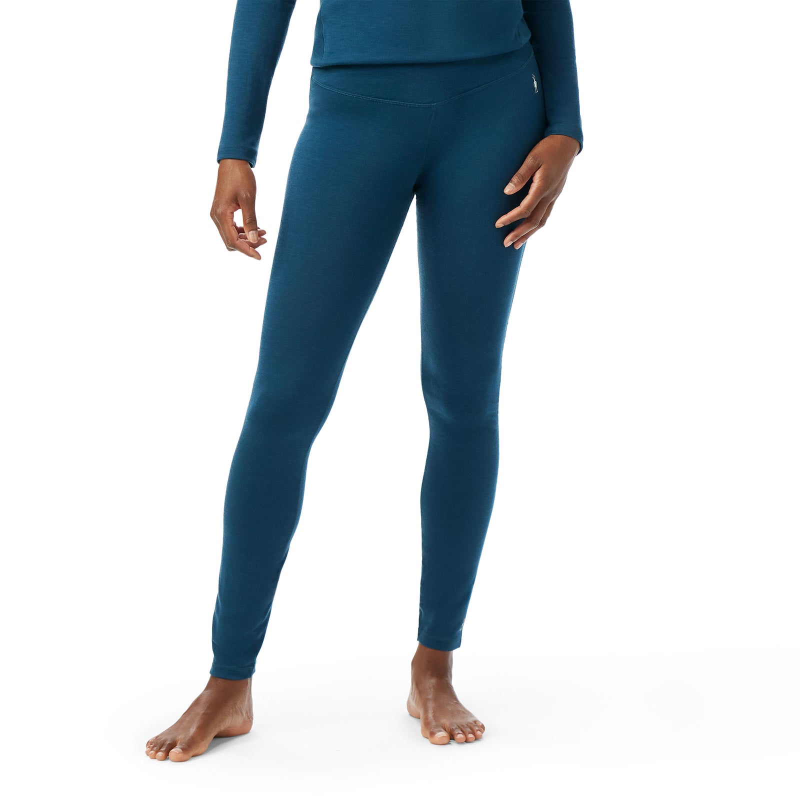 Women's Classic All-Season Merino Base Layer Bottom Nightfall Blue - ver - 5