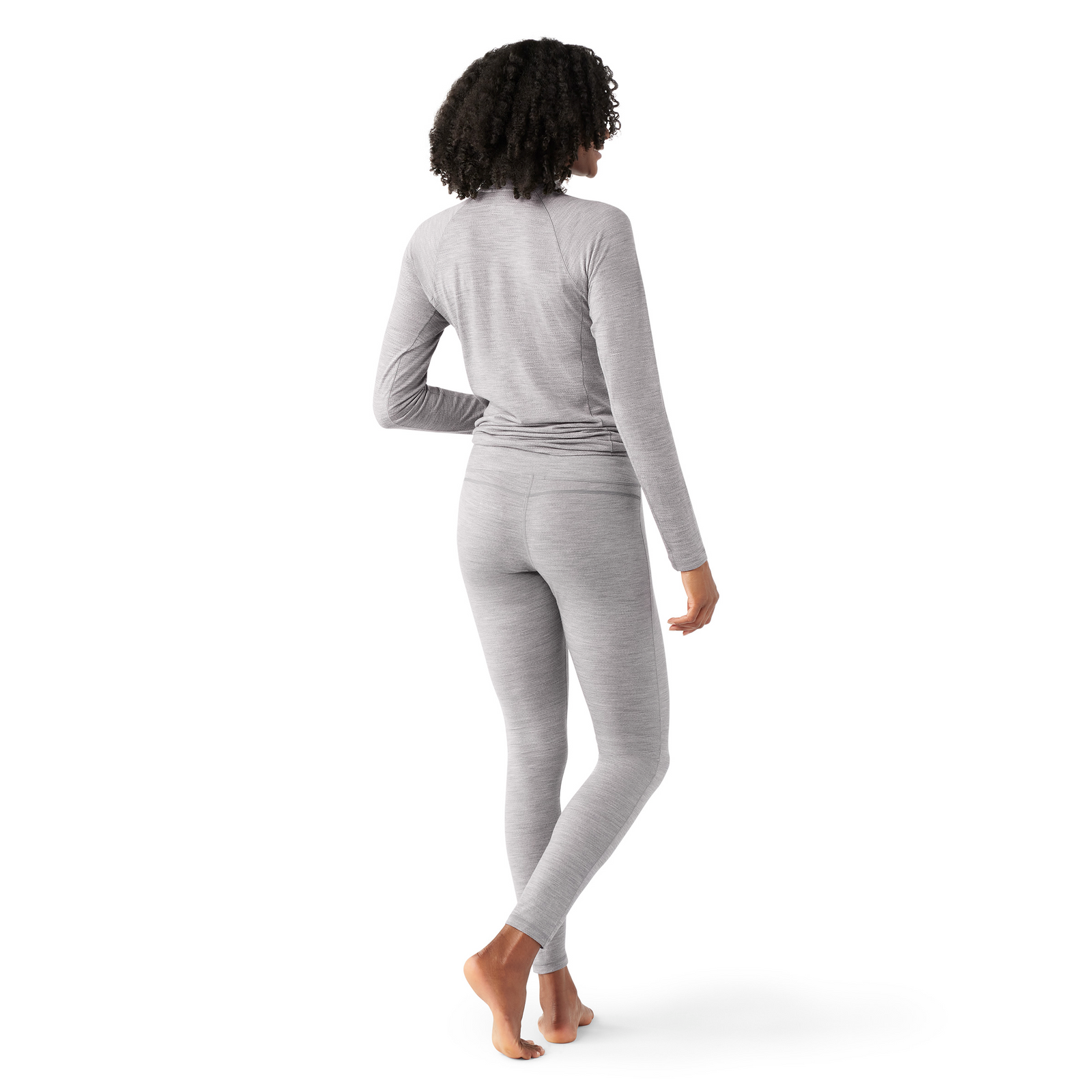 Women's Classic All-Season Merino Base Layer Bottom Black - ver - 6