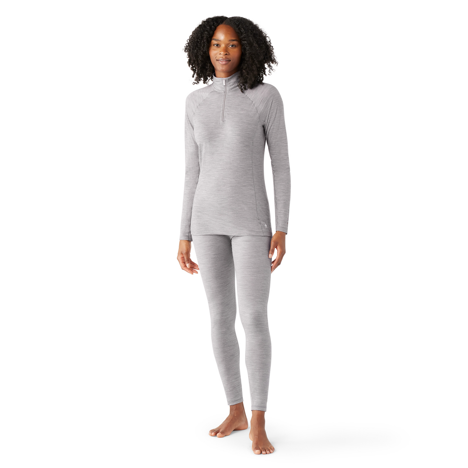 Women's Classic All-Season Merino Base Layer Bottom Black - ver - 5